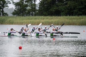 Europos jaunimo irklavimo čempionate lietuviai liko be medalių