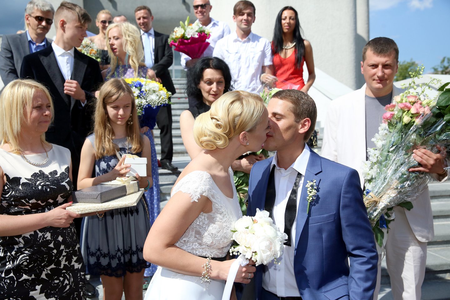 Vilija Pilibaitytė-Mia ir Nerijus Antanavičius susituokė 2015-ųjų pavasarį.<br>R.Danisevičiaus nuotr.