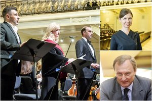 Grėsmingų įvykių fone – gražus Filharmonijos jubiliejus