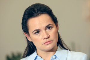 S. Cichanouskaja prašo tarptautinio spaudimo A. Lukašenkai