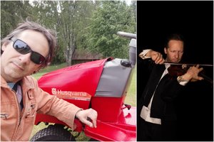 Smuikininkas V. Čepinskis dabar patiria tai, ko nebuvo patyręs beveik 40 metų