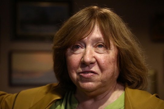 Nobelio literatūros premijos laureatė S. Aleksijevič: Baltarusija sukilo