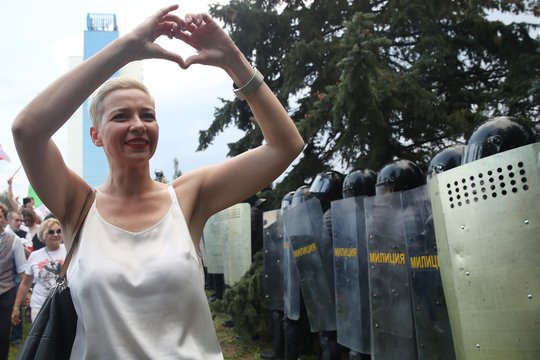 M. Kalesnikava laikoma įtariamąja byloje dėl raginimų užgrobti valdžią, sako jos advokatė