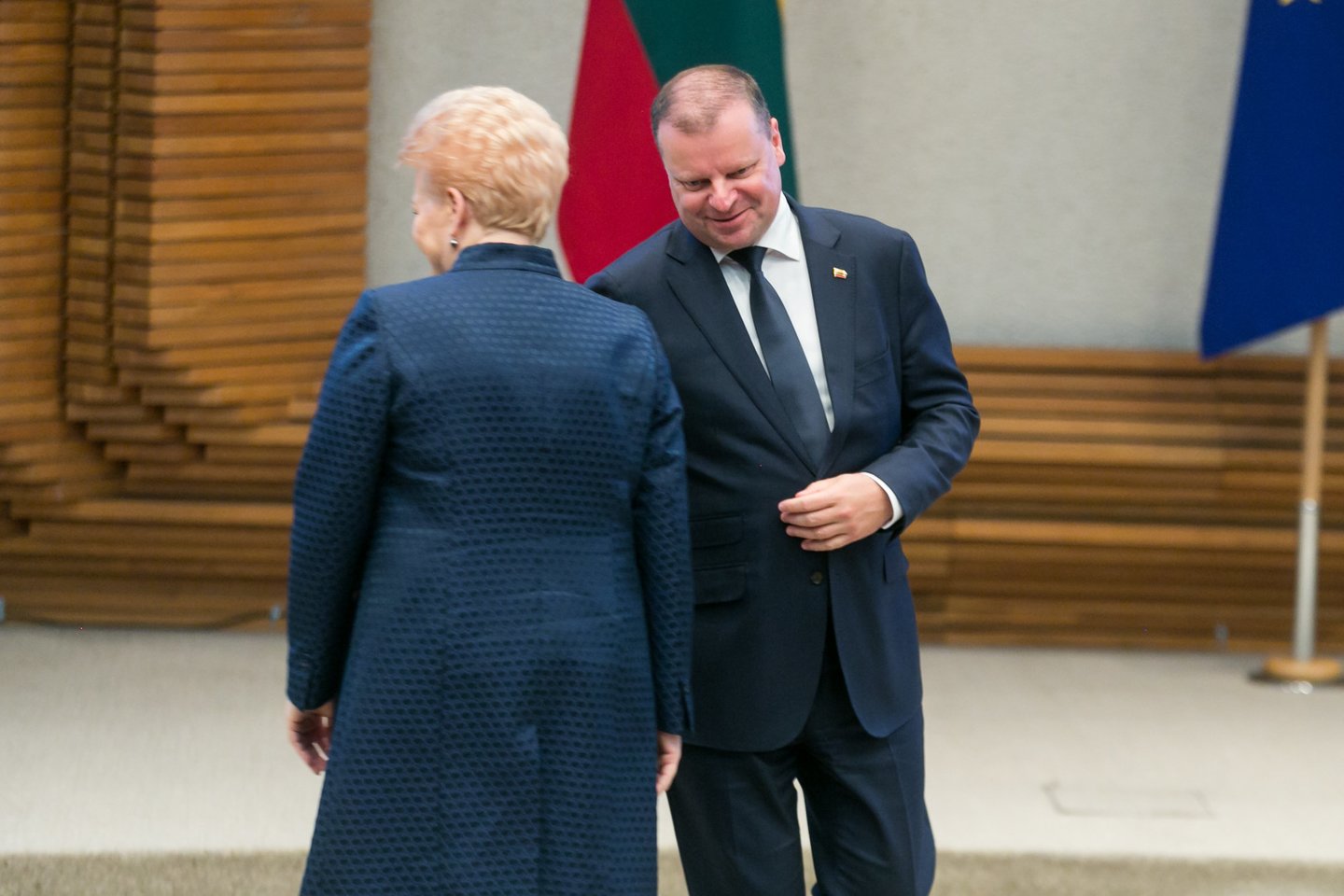 Dalia Grybauskaitė, Saulius Skvernelis<br>T.Bauro nuotr.
