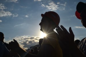 Baltarusių kalnakasys protestuodamas prisirakino šachtoje