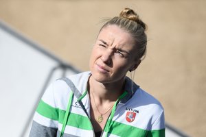 Pasaulio taurės etape Vilniuje kovosianti I. Dumbauskaitė: „Šis sezonas aiškus – tai balaganas“