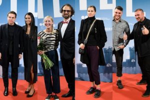 Filmo premjeroje – Jurga ir seniai matytas Valdas Burnys