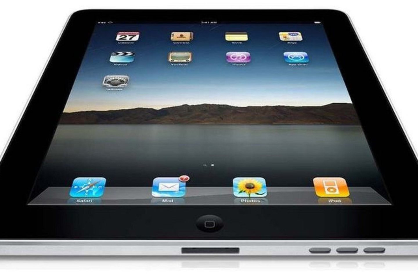  2010 metais išleistas „iPad“ tapo planšetinių kompiuterių etalonu.<br> Wikimedia commons
