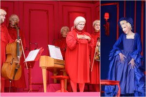 Opera ant ratų viešės Tytuvėnuose, Ariogaloje ir Raseiniuose