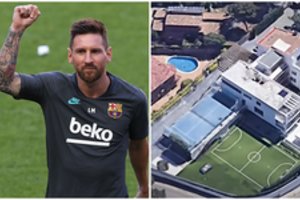 L. Messi gyvenimo prabanga – nuo milžiniško namo iki įspūdingos automobilių kolekcijos
