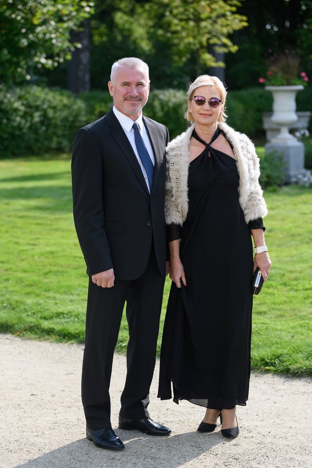 Audriaus Mikšio ir Astos Dagilienės vestuvių svečiai.<br>V.Skaraičio nuotr.