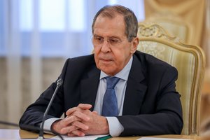 S. Lavrovas: Rusija atsakys į galimas Vakarų sankcijas dėl A. Navalno