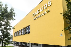 Dėl koronaviruso protrūkio Gabijos progimnazijoje dalis mokinių bus ugdomi nuotoliniu būdu