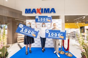 „Maximos“ organizuoto žaidimo „Ačiū, vasara“ laimėtojai apdovanoti vertingais prizais