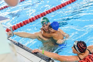 D. Rapšio taurės plaukimo varžybose – olimpiečio D. Grigalionio šeimos triumfas