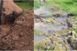 Ignalinos raj. kaimo gyventojai kenčia tyliai – namą semia vanduo, savivaldybei nerūpi