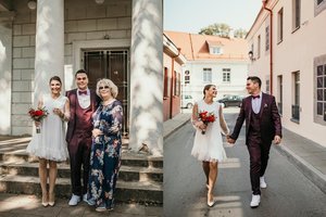 Po 3 metų draugystės susituokė legendinės aktorės Vaivos Mainelytės anūkas Jokūbas