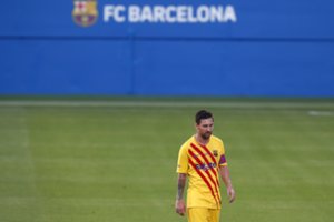 Barselonoje likęs L. Messi – daugiausia uždirbantis pasaulio futbolininkas