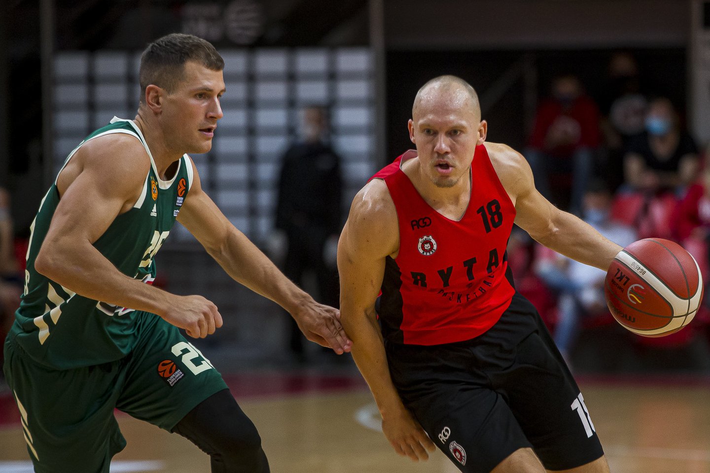 Vilniečiai namuose pralaimėjo Graikijos klubui.<br> R.Lukoševičiaus nuotr.