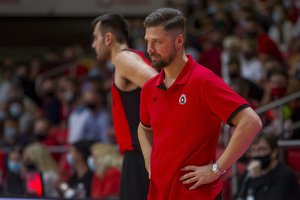 Mūšį su Eurolygos komanda įvertinęs D. Kairys sprendžia galvosūkį dėl „Ryto“ sudėties