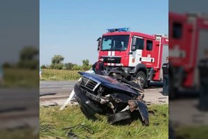 Kėdainių rajone – siaubinga 26 metų jaunuolio žūtis: sutraiškė du sunkvežimiai