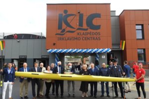 Klaipėdos sportininkai triumfuoja - pagaliau atvėrė duris atnaujintas irklavimo centras