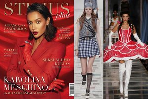 „Stiliaus plius“ viršelį papuošusi Karolina Meschino pasidalino svarbiausiomis tendencijomis 