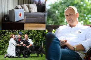 Šimtus mažųjų prižiūrintis vaikų daktaras: kada dažniausiai jį kviečia į namus