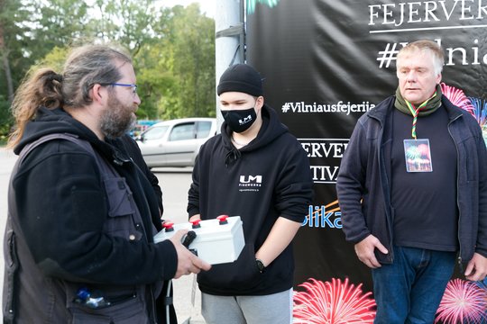 „Vilniaus fejerijos“ konkursinėje programoje susirungs 3 varžovai.<br>T.Bauro nuotr.
