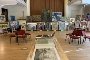 LXIV Vilniaus aukciono dalyviai meno kūrinius „medžiojo“ atsargiai