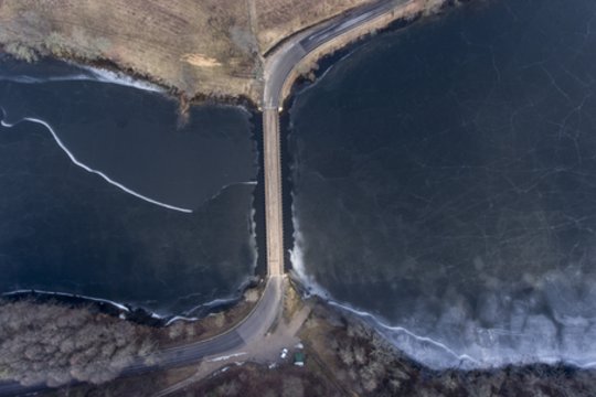 Aukštaitija iš aukštai,dronas,Labanoras,ežeras<br>V.Ščiavinsko nuotr.