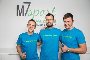 Balžeko teniso akademijos naujasis treneris latvis – žvaigždžių treniruočių partneris