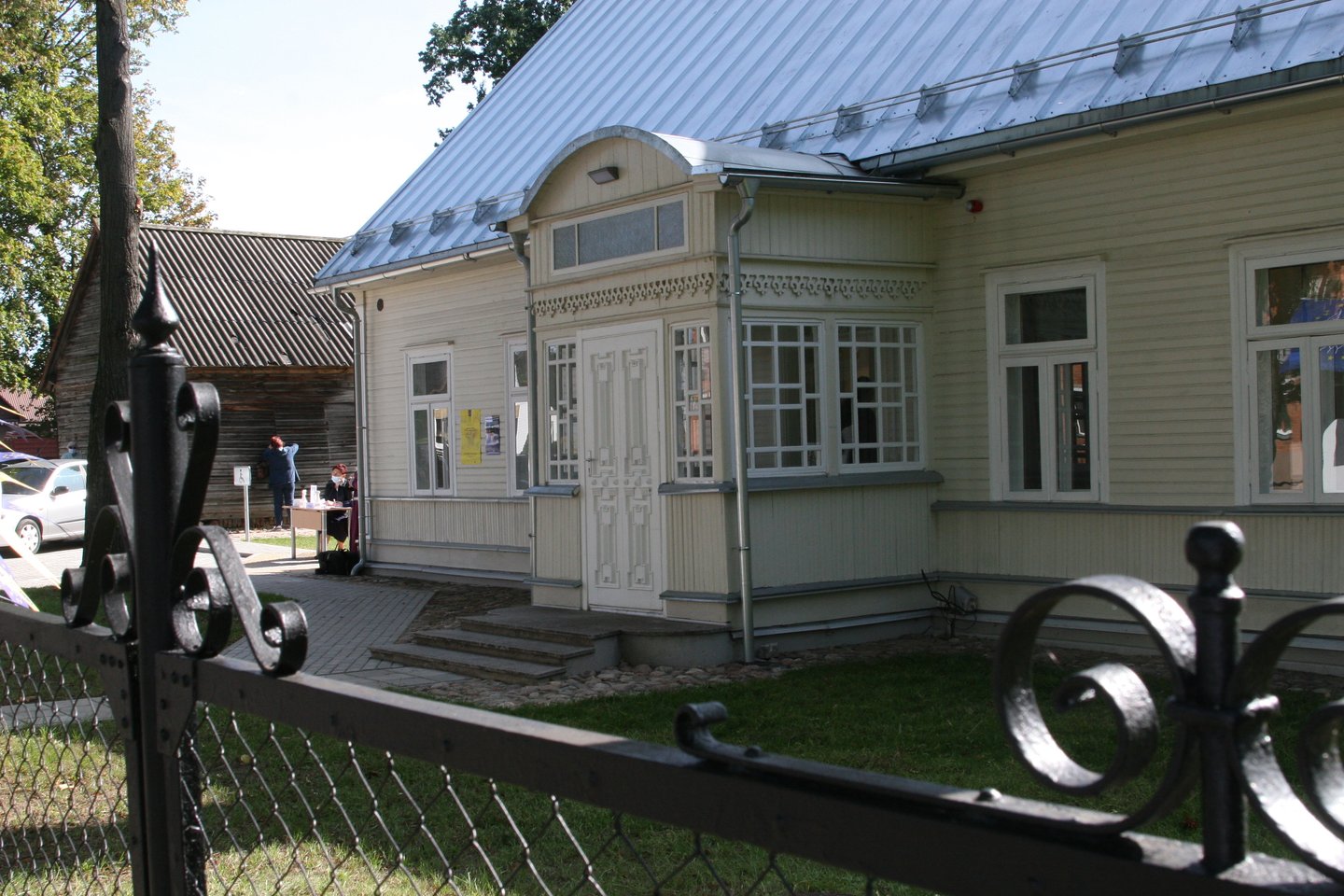 Marijampolėje restauruotas tarpukariu gyvenusio advokato A.Bulotos namas.<br>L.Juodzevičienės nuotr.