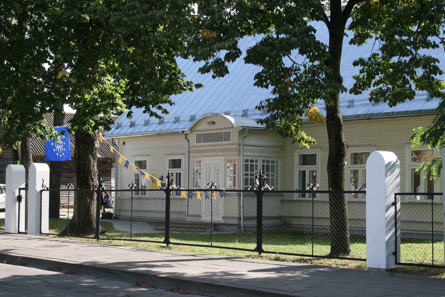 Marijampolėje restauruotas tarpukariu gyvenusio advokato A.Bulotos namas.<br>L.Juodzevičienės nuotr.
