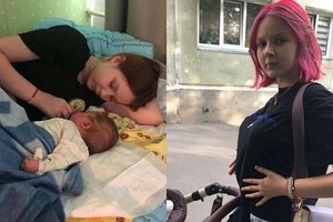 Sunegalavo neseniai pagimdžiusios 14-metės Rusijos tinklaraštininkės dukra