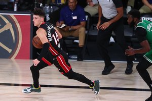 „Heat“ naujoko dovanėlė: galingai padėjo palaužti „Celtics“ ir priartino NBA super finalo