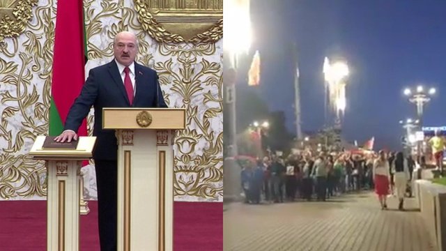 Po „tyliosios“ A. Lukašenkos inauguracijos – dar didesni protestai