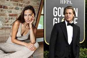 Brado Pitto perpus jaunesnė mylimoji maudosi šlovės spinduliuose