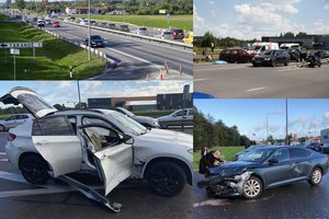 Šiame kelio ruože automobiliai dūžta vienas po kito: tai – lyg žaidimas su mirtimi