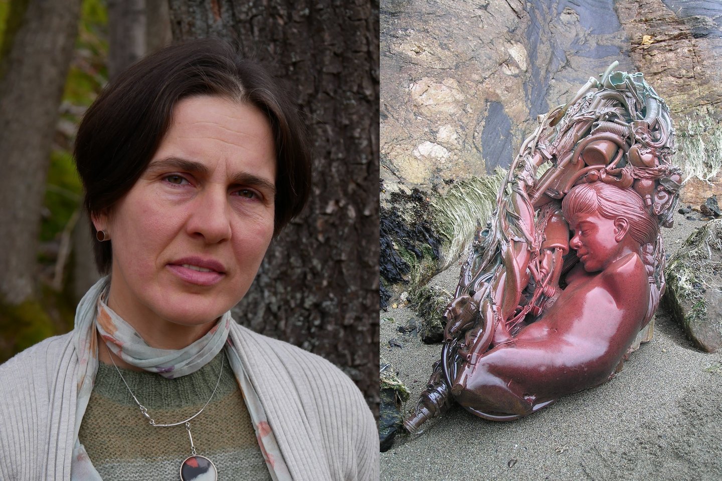 Norvegijoje gyvenanti keramikė Rūta Pakarklytė – išskirtinė Vilniaus keramikos bienalės viešnia.<br> Organizatorių nuotr.