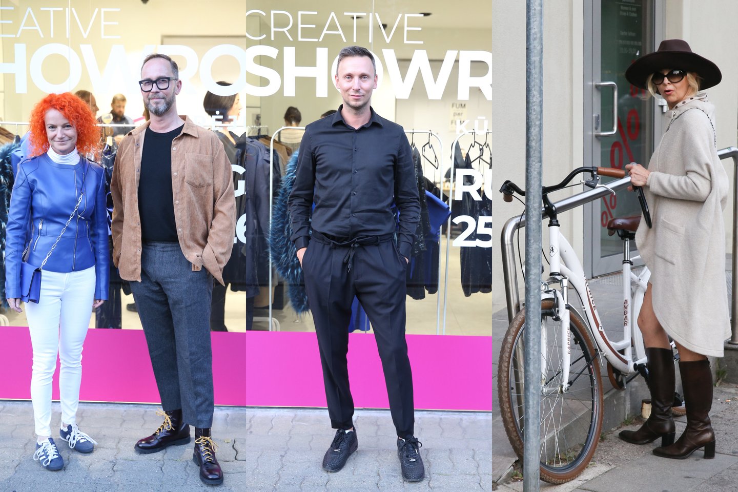 „Creative Showroom“ kūrėjų erdvė trims dienoms įsikūrė po vienu stogu sostinės Vokiečių gatvėje.<br>lrytas.lt montažas.