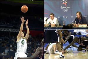 Prisiminus Š. Jasikevičiaus metimą JAV Svajonių komandos treneriui iki šiol dar virpa širdis