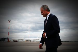 G. Nausėda apie E. Macrono vizitą Lietuvoje: pirmiausia, ketinu jam padėkoti