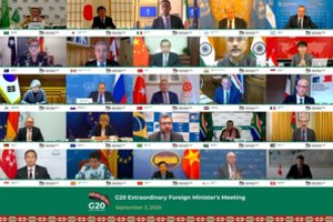 G20 viršūnių susitikimas bus rengiamas vaizdo konferencijos būdu