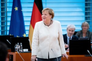 „Spiegel“: A. Merkel slapta aplankė A. Navalną ligoninėje