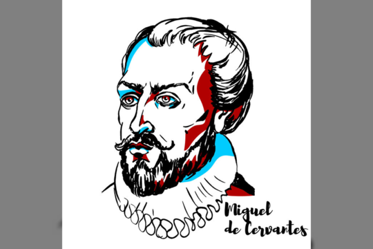 1547 m. gimė ispanų rašytojas, romano „Don Kichotas“ autorius Miguelis de Cervantesas. Mirė 1616 m.<br>123rf