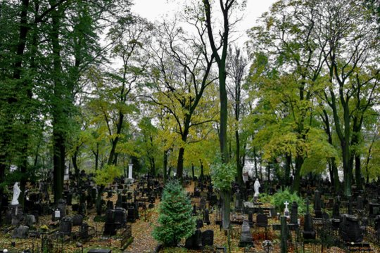 1810 m. Vilniuje, Užupyje, įsteigtos Bernardinų kapinės.<br>M.Vizbelio nuotr.
