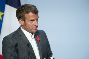 E. Macronas antradienį Vilniuje susitiks su S. Cichanouskaja