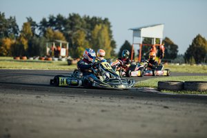 Rokas Baciuška su trenksmu baigė Lietuvos kartingo čempionatą