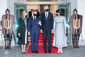 Įspūdingoje šventinėje vakarienėje – skambus Gitano Nausėdos tostas